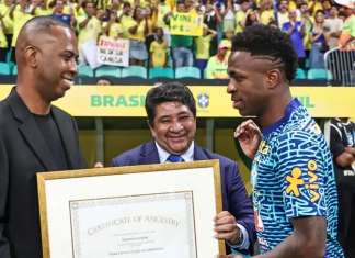Vini Jr descobre que antepassados eram de Camarões