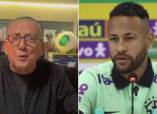 Galvão Bueno faz alerta preocupante sobre contrato de Neymar