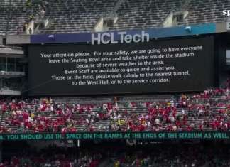 Aviso de tempestade interrompe Palmeiras x Al Ahly