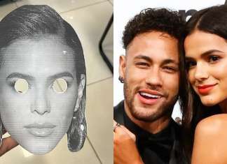 Torcida do Sport prepara máscara de Marquezine para provocar Neymar