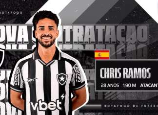 Botafogo oficializa atacante espanhol para assumir camisa 9