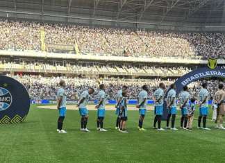 Grêmio vence Atlético-MG com Ancelotti na Arena MRV