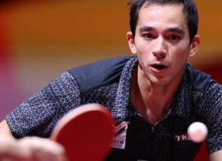 Hugo Calderano vence chinês e avança às oitavas do Europe Smash