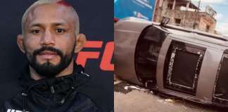 Deiveson Figueiredo sofre grave acidente de carro no centro de Belém