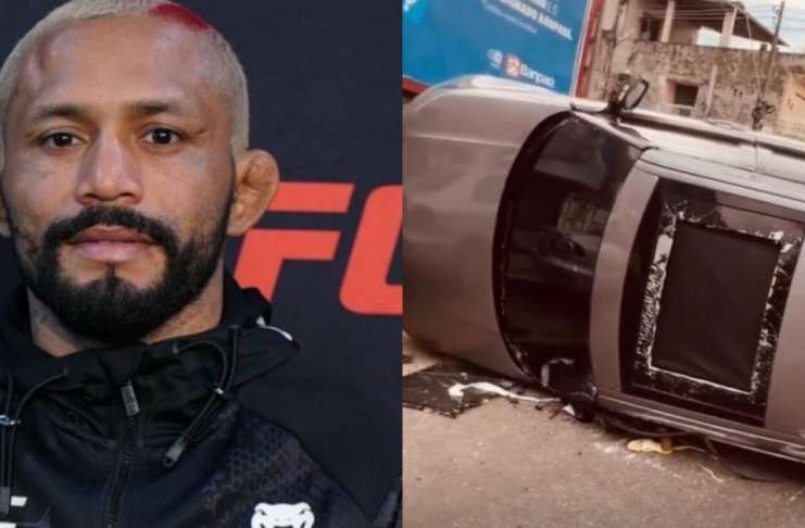 Deiveson Figueiredo sofre grave acidente de carro no centro de Belém