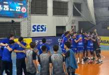 Apade vence por 3 a 0 na estreia e inicia bem a Super Liga B