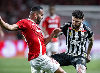 Internacional e Santos empatam em jogo movimentado no Beira-Rio