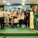 Estudantes da rede pública estadual apresentam projetos de iniciação científica na COP30.