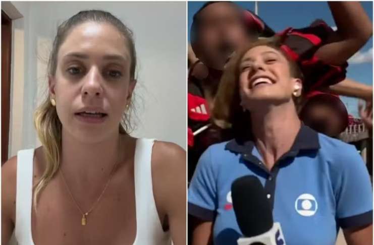 Quem é a repórter da Globo agredida ao vivo por torcedor do Flamengo