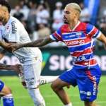 Neymar volta a jogar, Santos melhora e arranca empate com Fortaleza na Vila