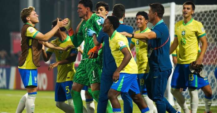 Brasil elimina França nos pênaltis e avança no Mundial Sub-17