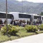 Vídeo: organizada do Santos ataca torcedores do Inter