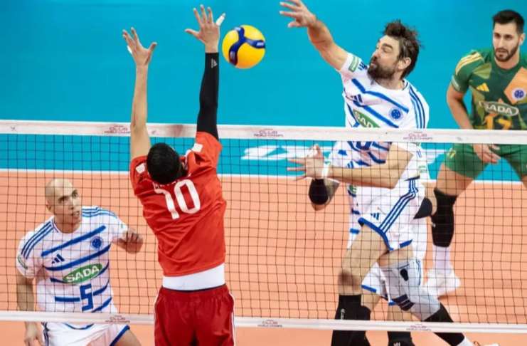 Sada Cruzeiro vence Misrata e segue vivo por vaga nas semifinais