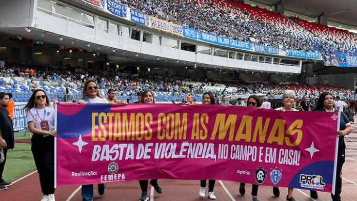 Clássico RexPa terá ações de combate à violência contra a mulher