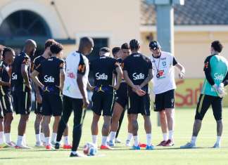 Vini Jr. treina e Ancelotti esboça time contra Croácia