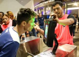 Biometria facial marca Remo x Fluminense no Mangueirão