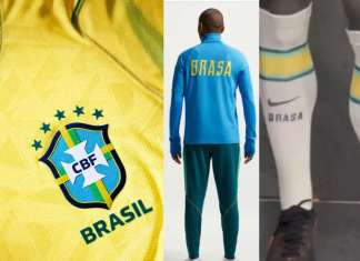 CBF recua após críticas e retira “Brasa” do uniforme da Seleção