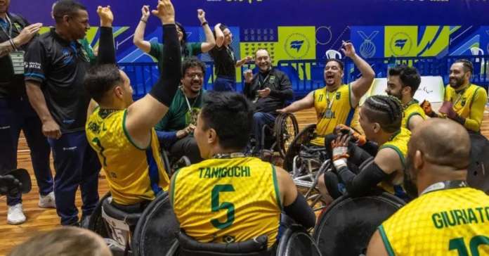 Brasil é campeão do World Challenge de Rúgbi em cadeira de rodas