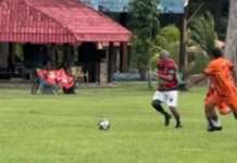 Ex-jogador Ageu Sabiá revive talento em pelada entre amigos