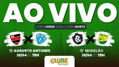 Tem jogo no DOL: Paysandu X Trem-AP e Remo X Galvez-AC