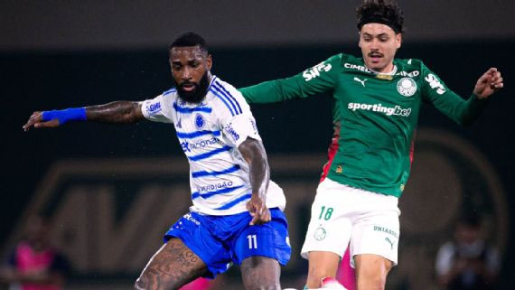 Série A: Palmeiras e Cruzeiro ficam no empate e Flamengo agradece