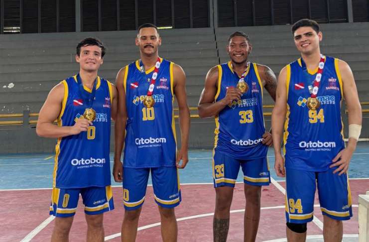 Esmac conquista título invicto do torneio de Basquete 3×3