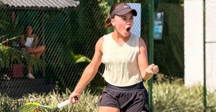 Maria Antônia conquista título no Sub-12 e garante vice em duplas na AP