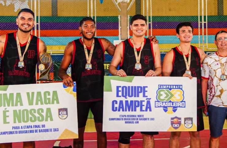 INGEP conquista título invicto no Basquete 3×3 e vai para final nacional