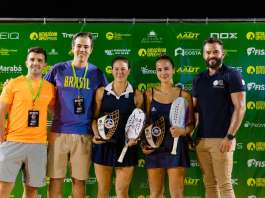 Dupla brasileira é campeã do Amazônia Open em Marabá