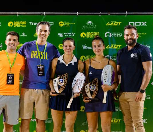 Dupla brasileira é campeã do Amazônia Open em Marabá