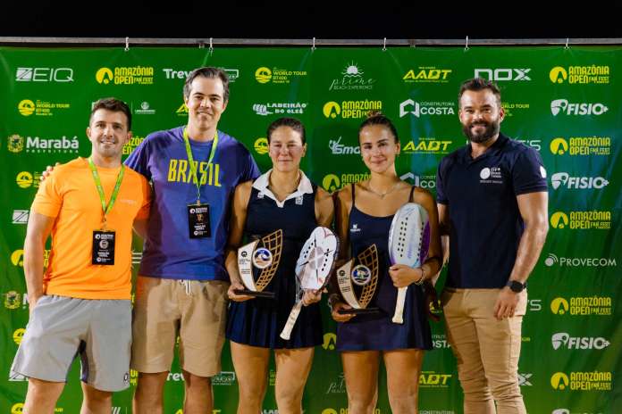 Dupla brasileira é campeã do Amazônia Open em Marabá