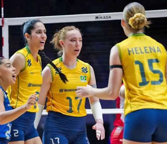 Brasil leva 3 a 0 da Tailândia na Liga das Nações Feminina