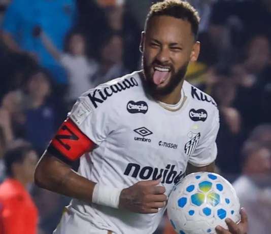 Neymar se envolve em nova polêmica no Santos dentro do vestiário