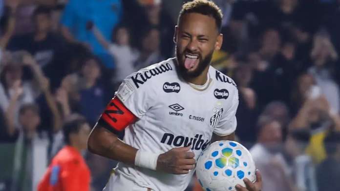 Neymar se envolve em nova polêmica no Santos dentro do vestiário