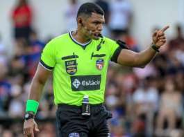 Árbitro paraense Wanbelton Lisboa estreia na Série A como 4º árbitro