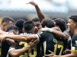 Atlético-MG vence o Grêmio por 3 a 0 e amplia invencibilidade na Série A