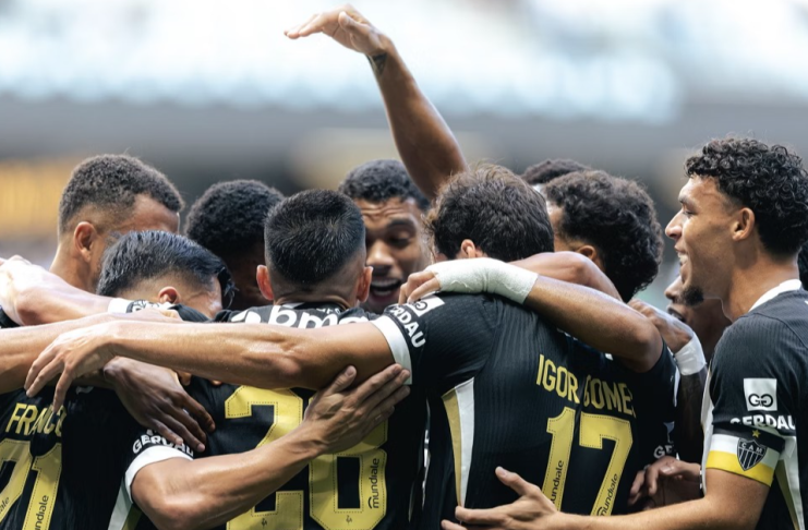 Atlético-MG vence o Grêmio por 3 a 0 e amplia invencibilidade na Série A