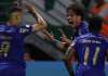 Palmeiras goleia Santos de 3 a 0 e abre vantagem no jogo de ida Copa do Brasil