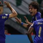 Palmeiras goleia Santos de 3 a 0 e abre vantagem no jogo de ida Copa do Brasil