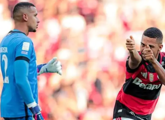 Flamengo amassa o Botafogo, vence por 3 a 0 e Samuel Lino brilha