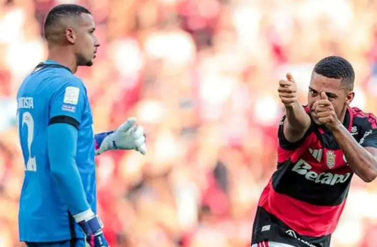 Flamengo amassa o Botafogo, vence por 3 a 0 e Samuel Lino brilha