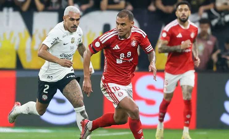Pedro Raul marca, Corinthians vence, mas Inter avança na Copa do Brasil