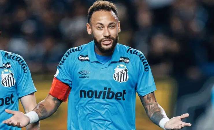 Neymar pode ser denunciado pelo STJD após confusão contra o Remo