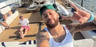 Neymar ironiza críticas do presidente do Remo e publica: “Vagabundiando”