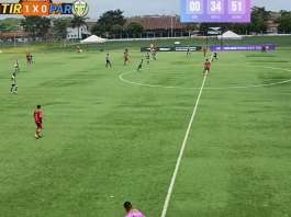 Tiradentes vence Parauapebas e larga na frente por vaga na Série A3