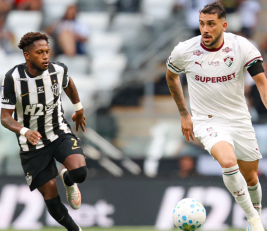 Fluminense perde para o Atlético-MG e pode deixar o G-4 do Brasileirão