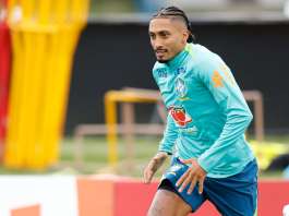 Raphinha é cortado da Seleção após lesão na coxa direita