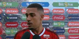 Samuel Lino: “Flamengo foi guerreiro”, após vitória contra o Remo