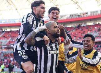 Santos vence o Inter (RS) em jogo de cinco gols fora de casa