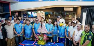 Águia de Marabá lança camisa especial em homenagem ao Círio